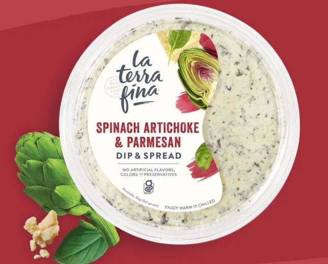 La Terra Fina - Spinach Artichoke & Parmesan Dip & Spread